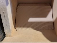 2022-03-21 08.48.51  There is a small &#34;land&#34; at the top/back of this kicker.  You can trim it off if you like, but it is dangerous cutting such a small piece of wood with power tools.